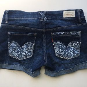 Levi jean shorts